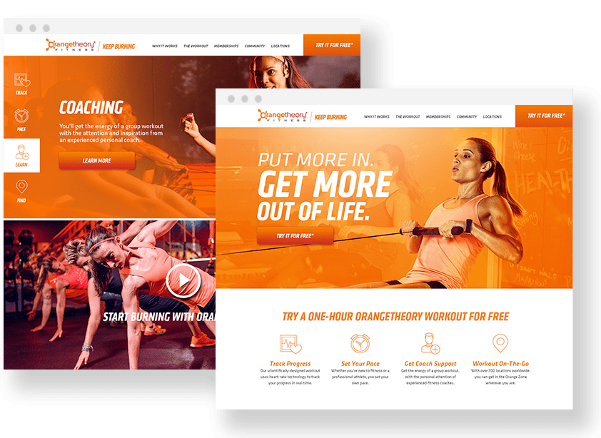 Fitness site Fitness site Design Gym site Design Blennd