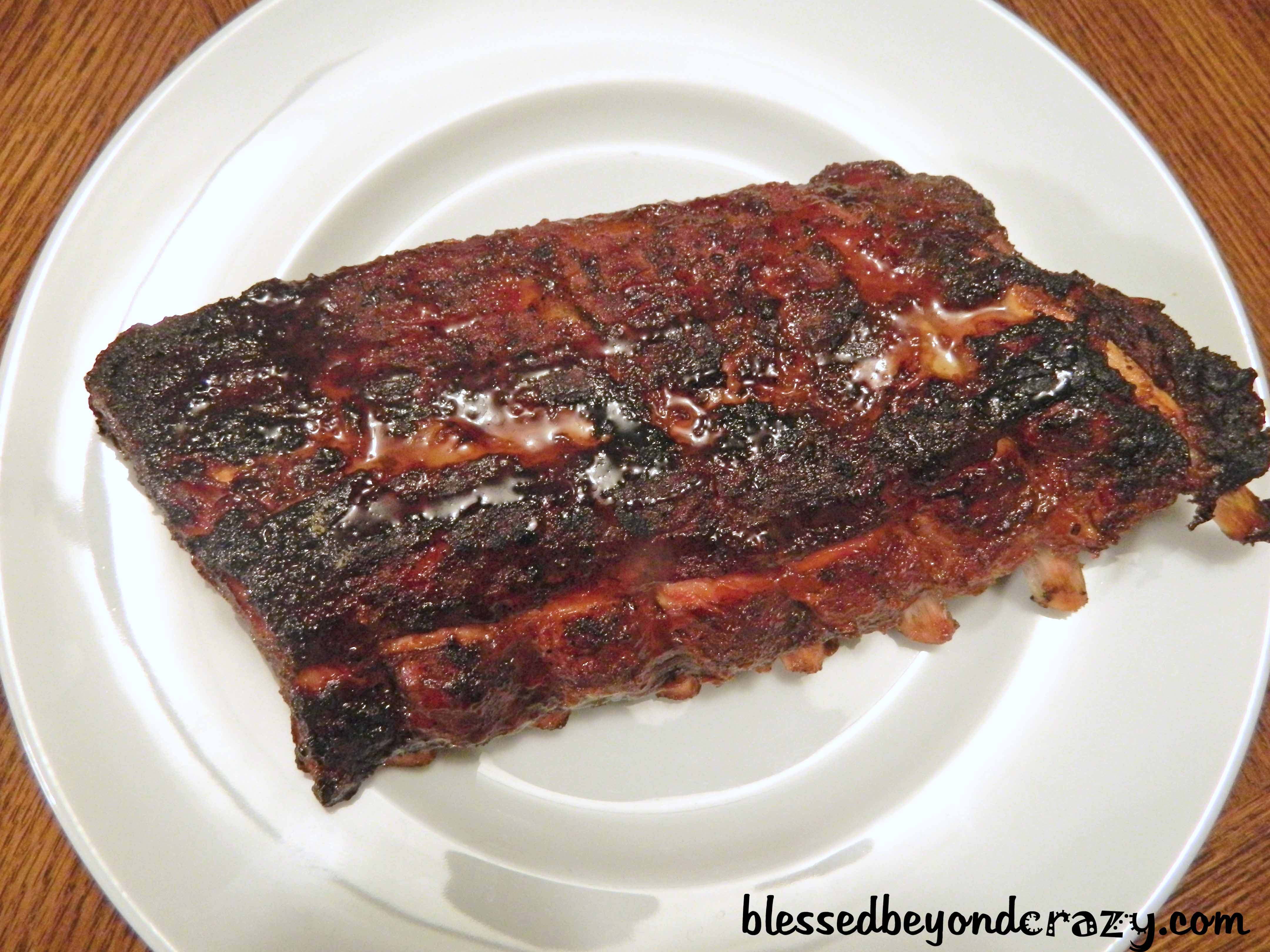 Smoked Honey BBQ Baby Back Ribs