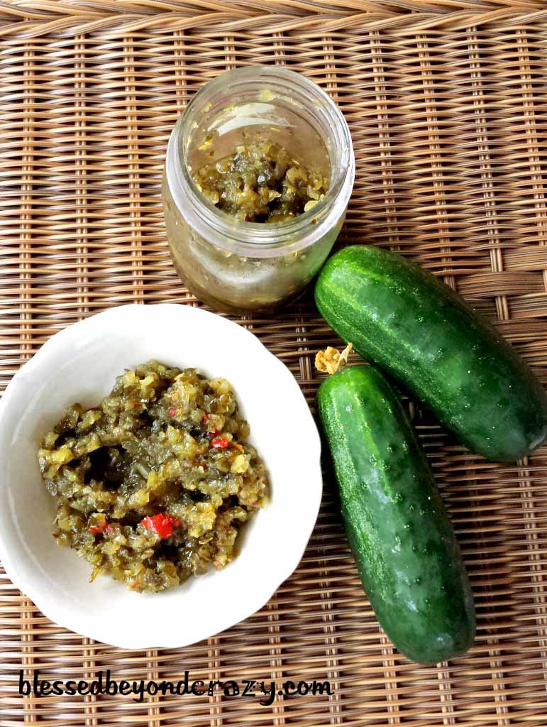 Homemade Sweet Pickle Relish Blessed Beyond Crazy