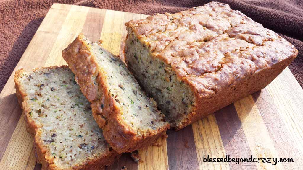 Cream Cheese Zucchini Bread (Gluten Free Option) Blessed Beyond Crazy