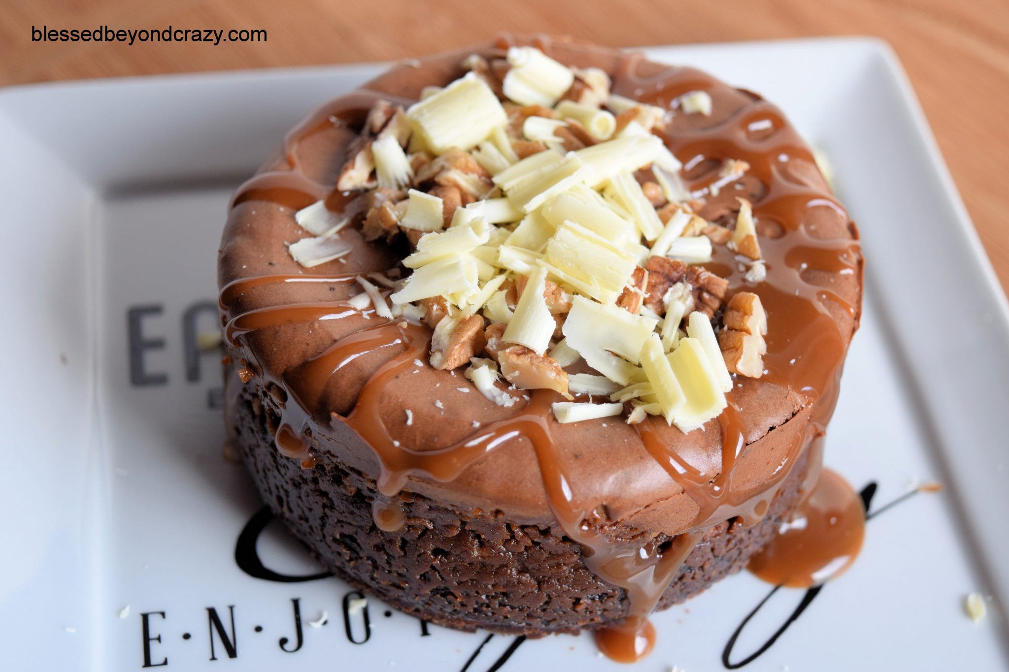 Caramel Pecan Chocolate Cheesecake