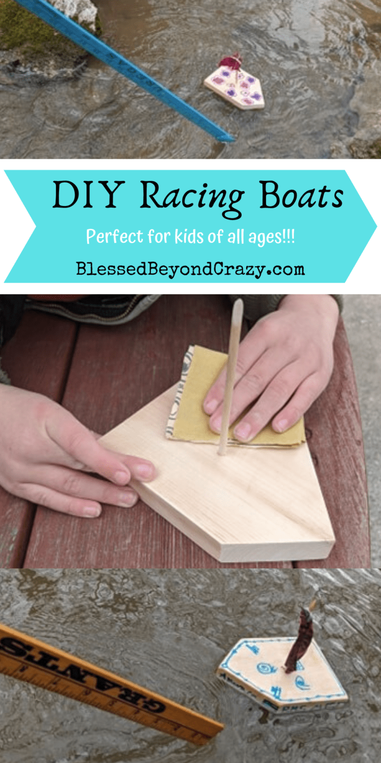 DIY Racing Boats Blessed Beyond Crazy