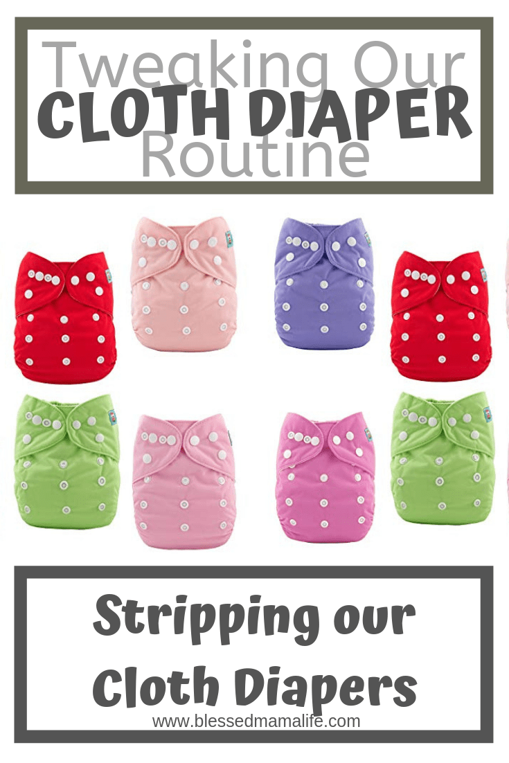 stripping cloth diapers