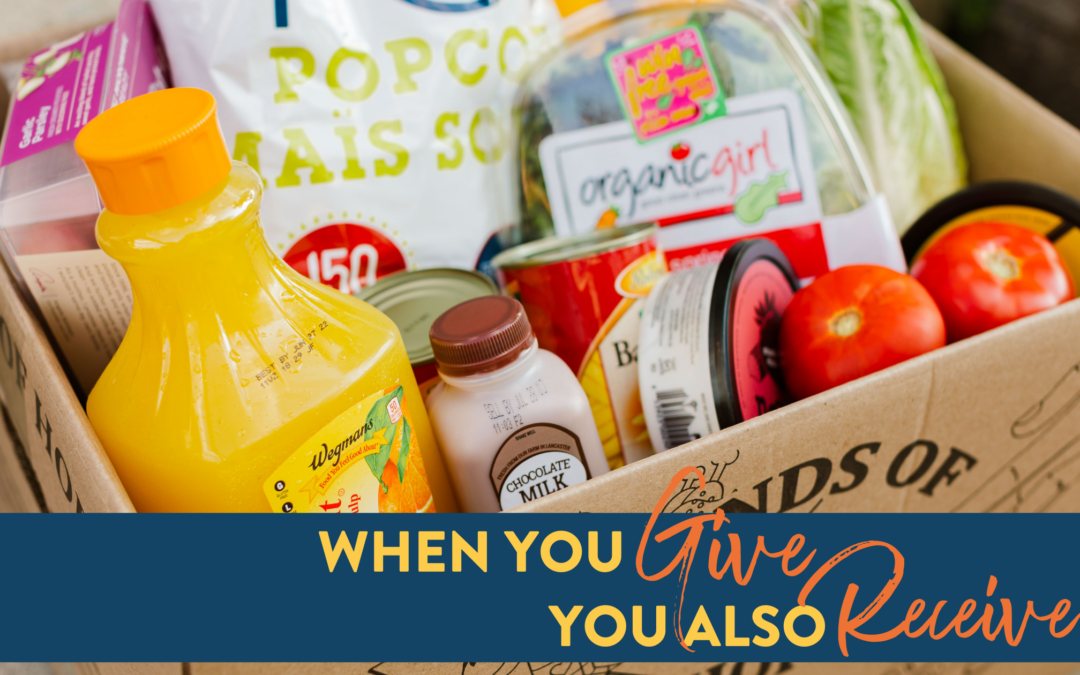 When You Give, You Also Receive Blessings of Hope