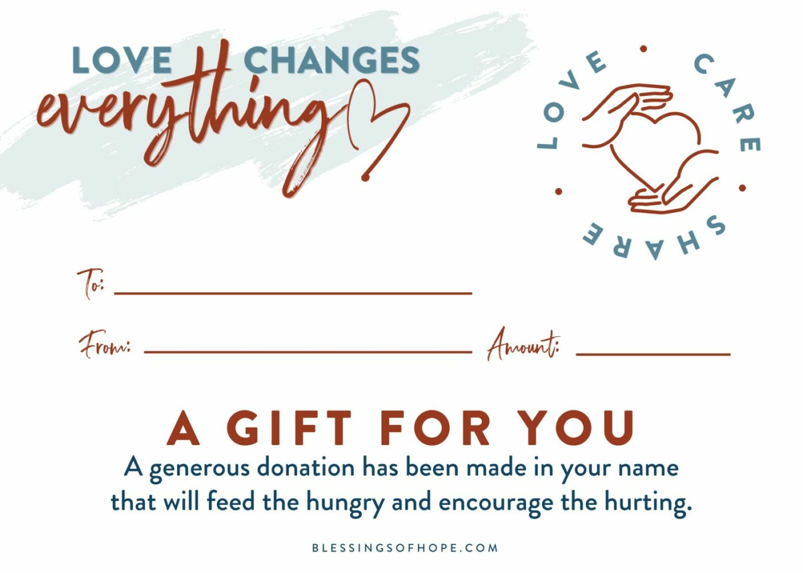 Food Bank Donations Lancaster, PA Blessings of Hope