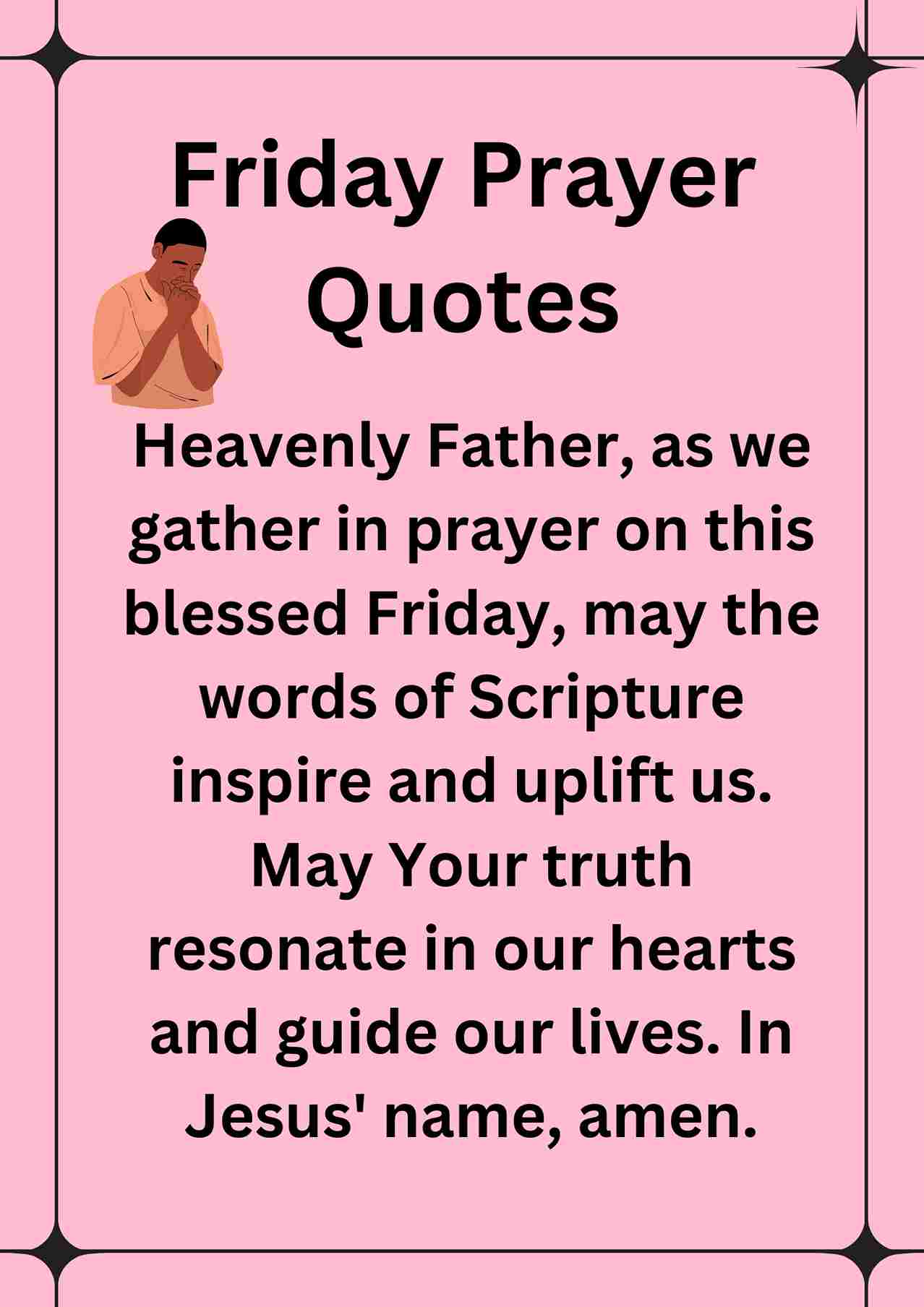 30+ Best Friday Prayer [Morning, Evening, Night] † ️️ Daily Blessings