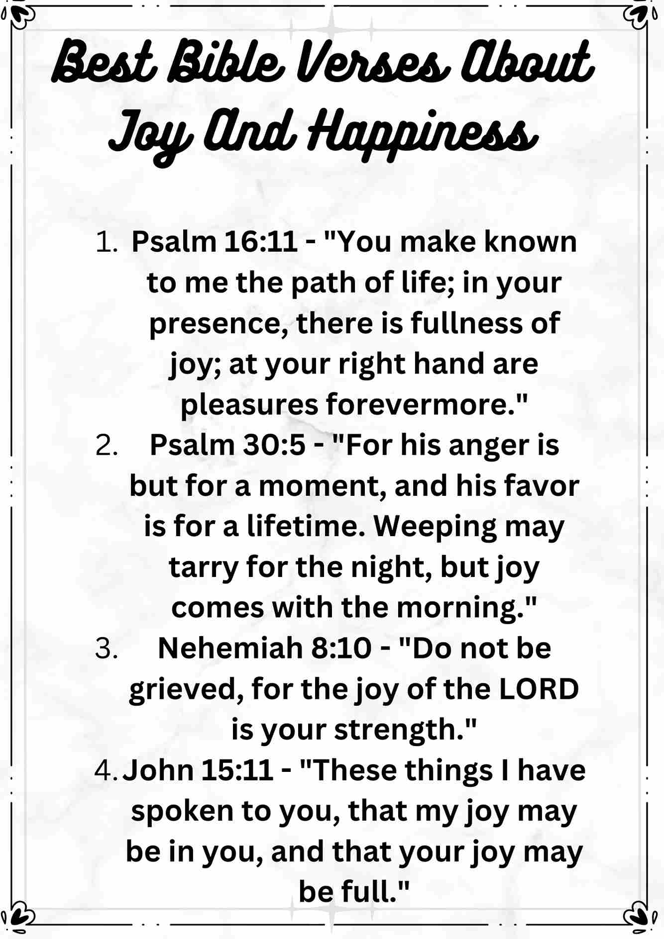 100+ Bible Verses About Joy That You Will Love † ️️ Daily Blessings Prayer ️