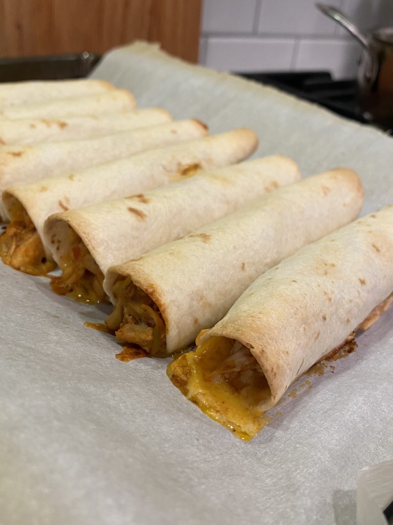 Oven Baked Chicken Taquitos Bless Your Heartichoke