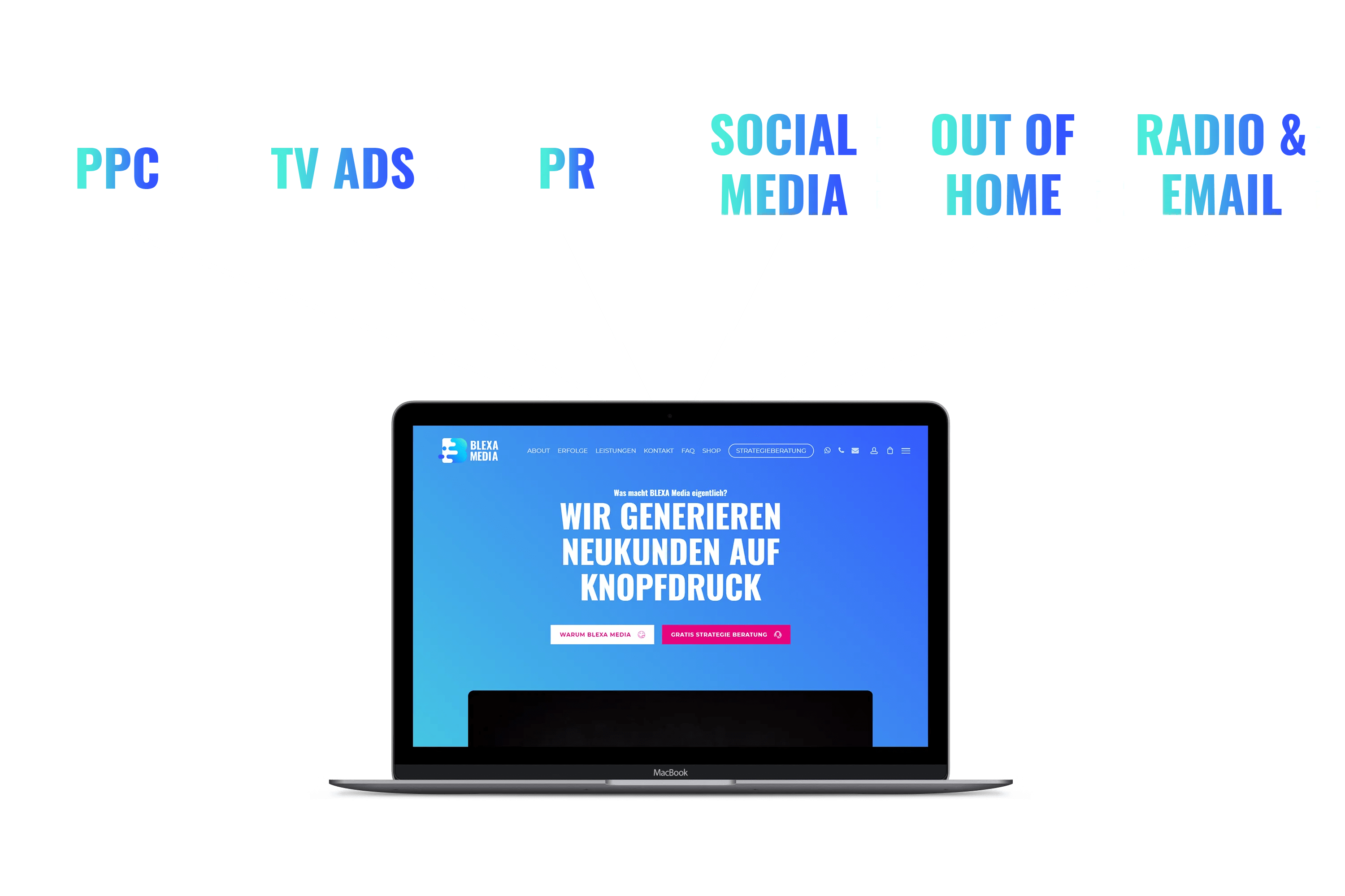 Web Design Paket mit 100 Umsatzgarantie BLEXA Media