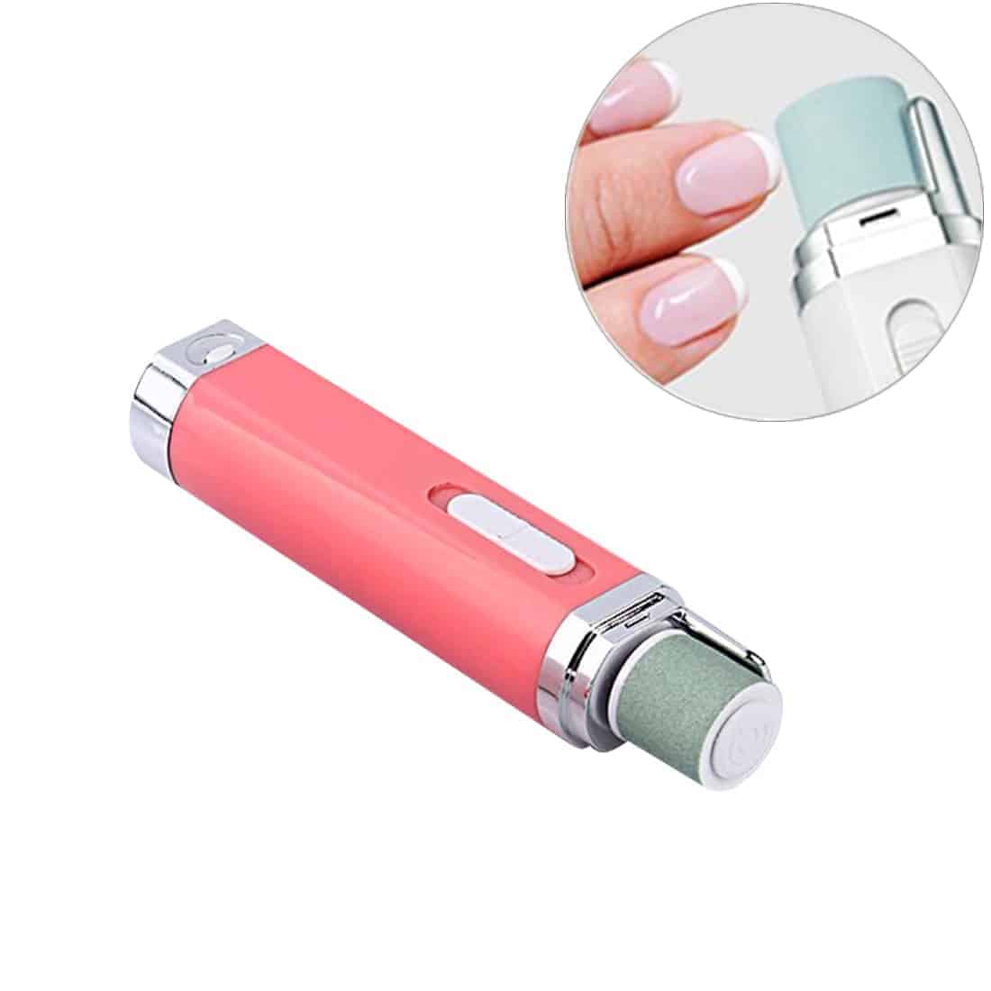 Electric Manicure Machine, Nail File Buffers Polisher for Fingernails and Toenails (Pink) BLGT