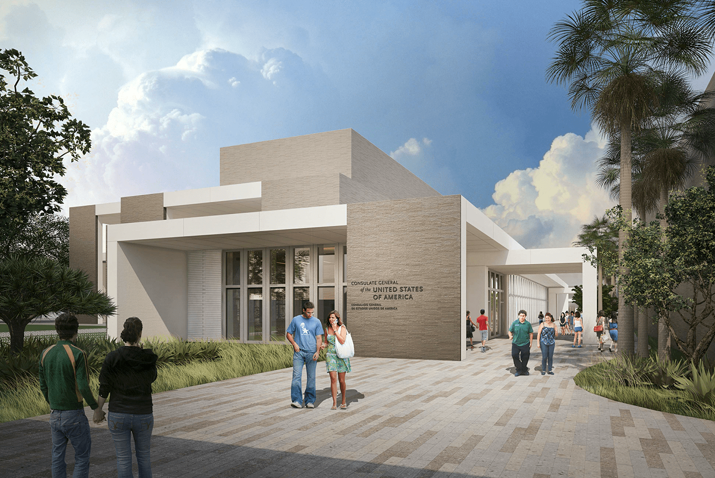 U.S. Consulate Compound Nuevo Laredo, Mexico BL Harbert