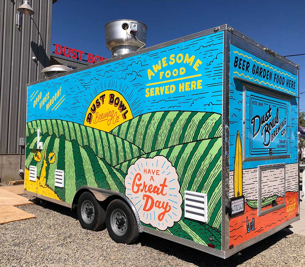 Dust Bowl Brewing’s Food Truck Blindtiger Design