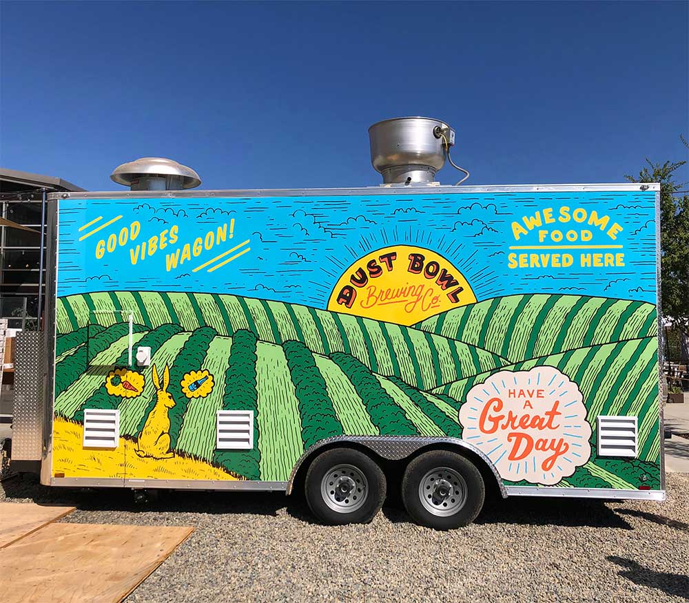Dust Bowl Brewing’s Food Truck Blindtiger Design