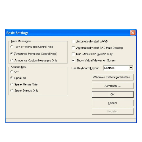 JAWS Home Software Maintenance Agreement Blind Assistive Technology