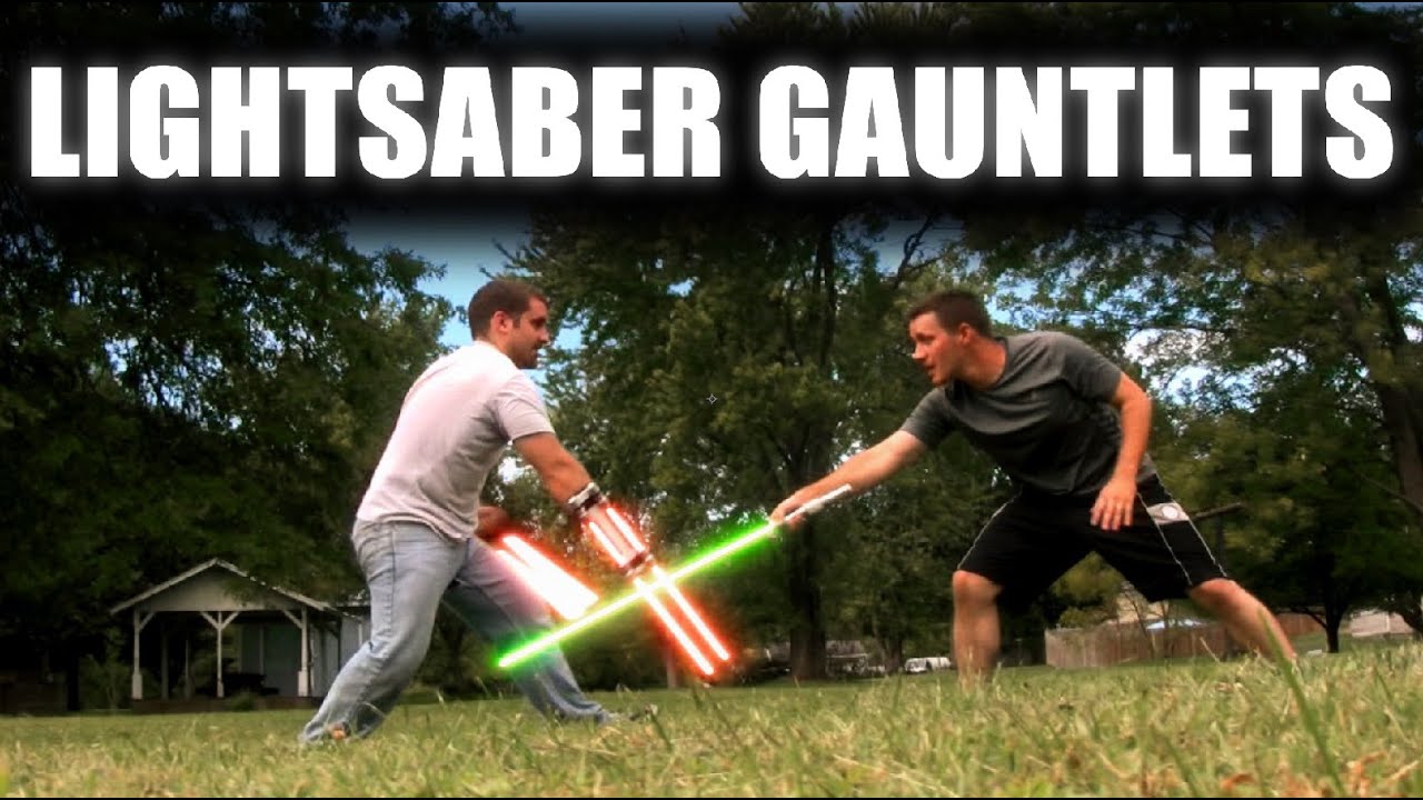 Slice Lightsaber Gauntlets Blind Wave