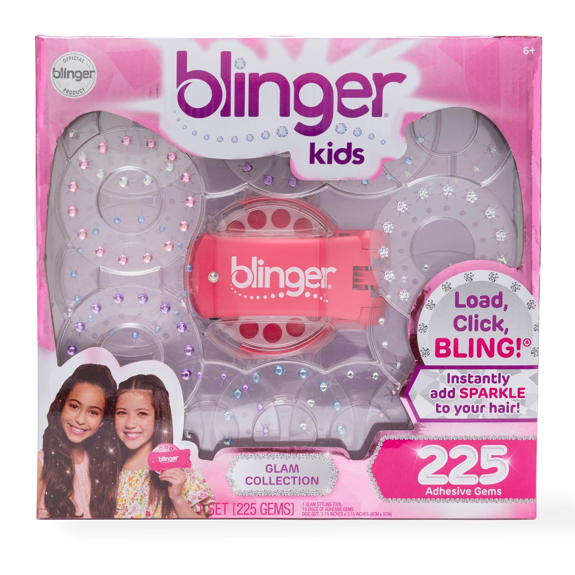 blinger® Hair Gems Bedazzle your Hair Safe for All Hair Types