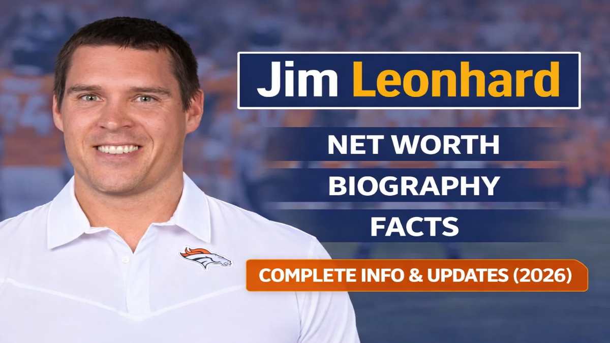 Jim Leonhard Biography Net Worth Wife Latest Updates 2026