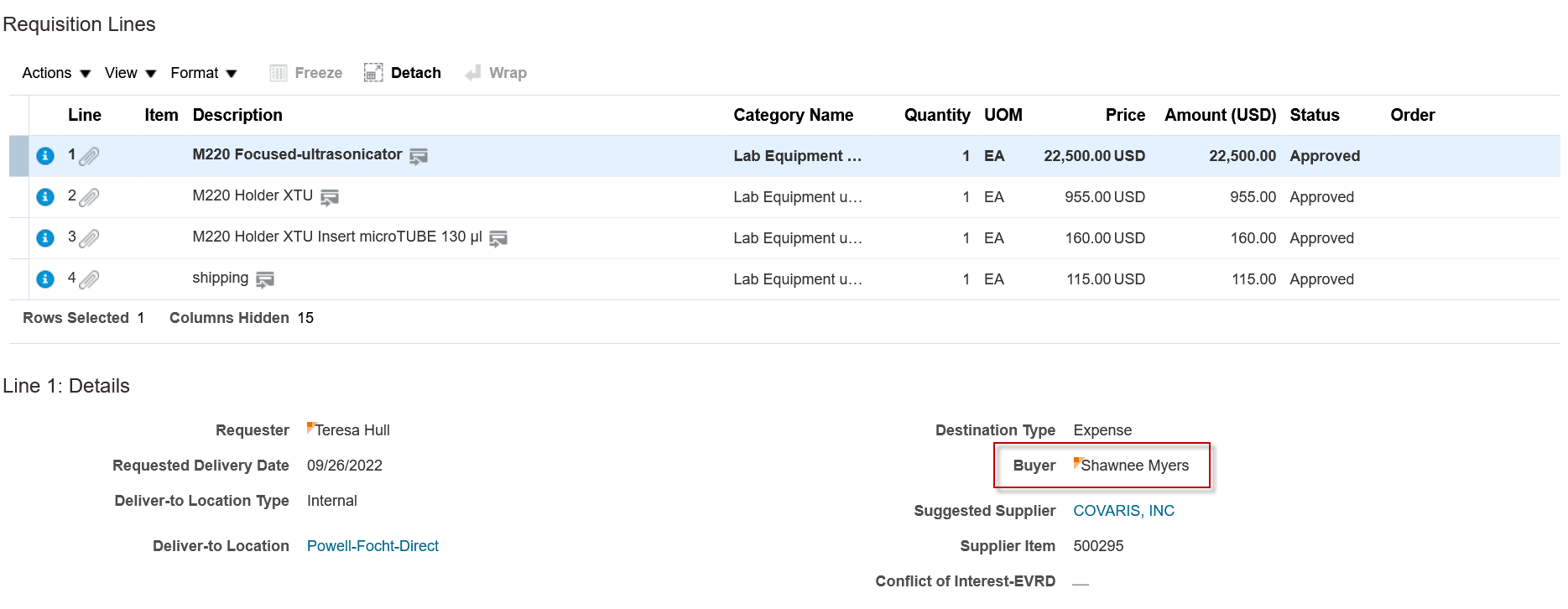 Professional Buyer Workflow Enhancement