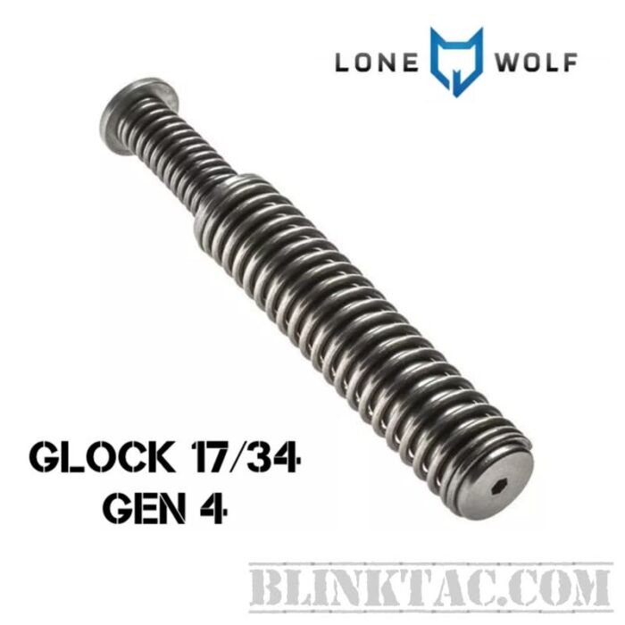 Lone Wolf Steel Guide Rod Assembly for Glock 17 Gen4 BlinkTac