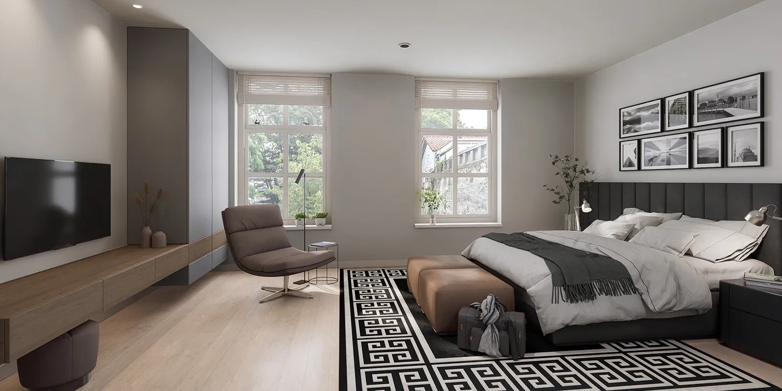 Average master bedroom size breakdown