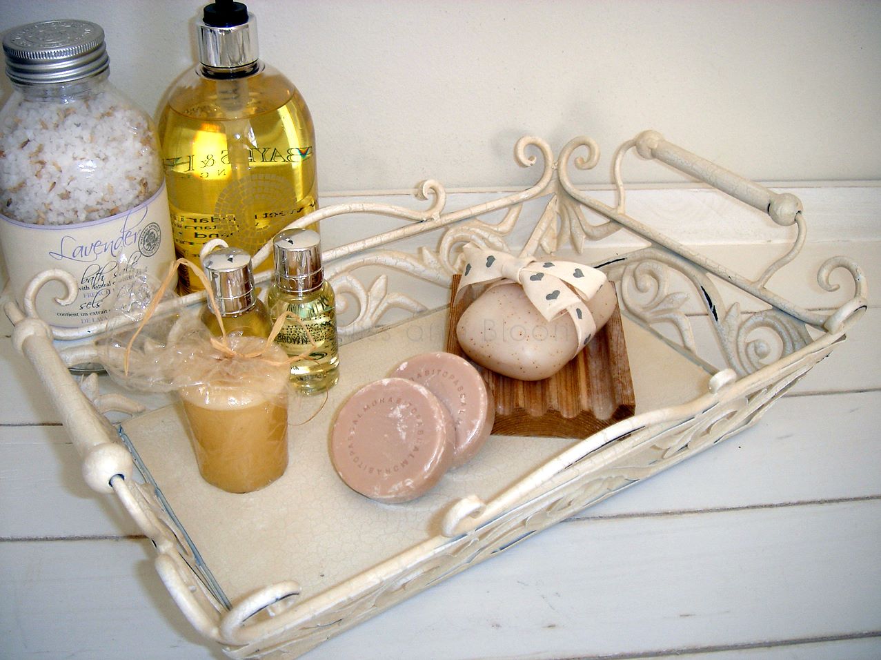 Cream tray Bliss and Bloom Ltd