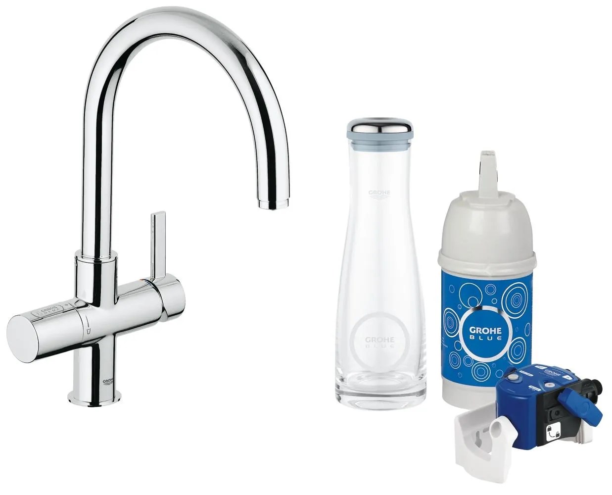Grohe Blue Pure Kitchen Faucet 31312001 Bliss Bath And Kitchen
