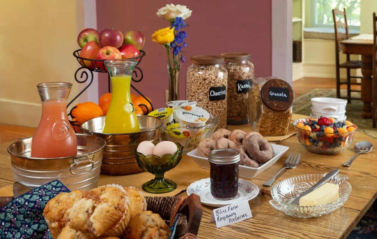FarmToTable Breakfasts at our Maine B&B near Freeport