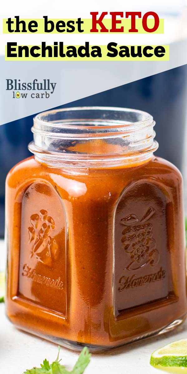 The Best Keto Enchilada Sauce Low Carb Enchilada Sauce
