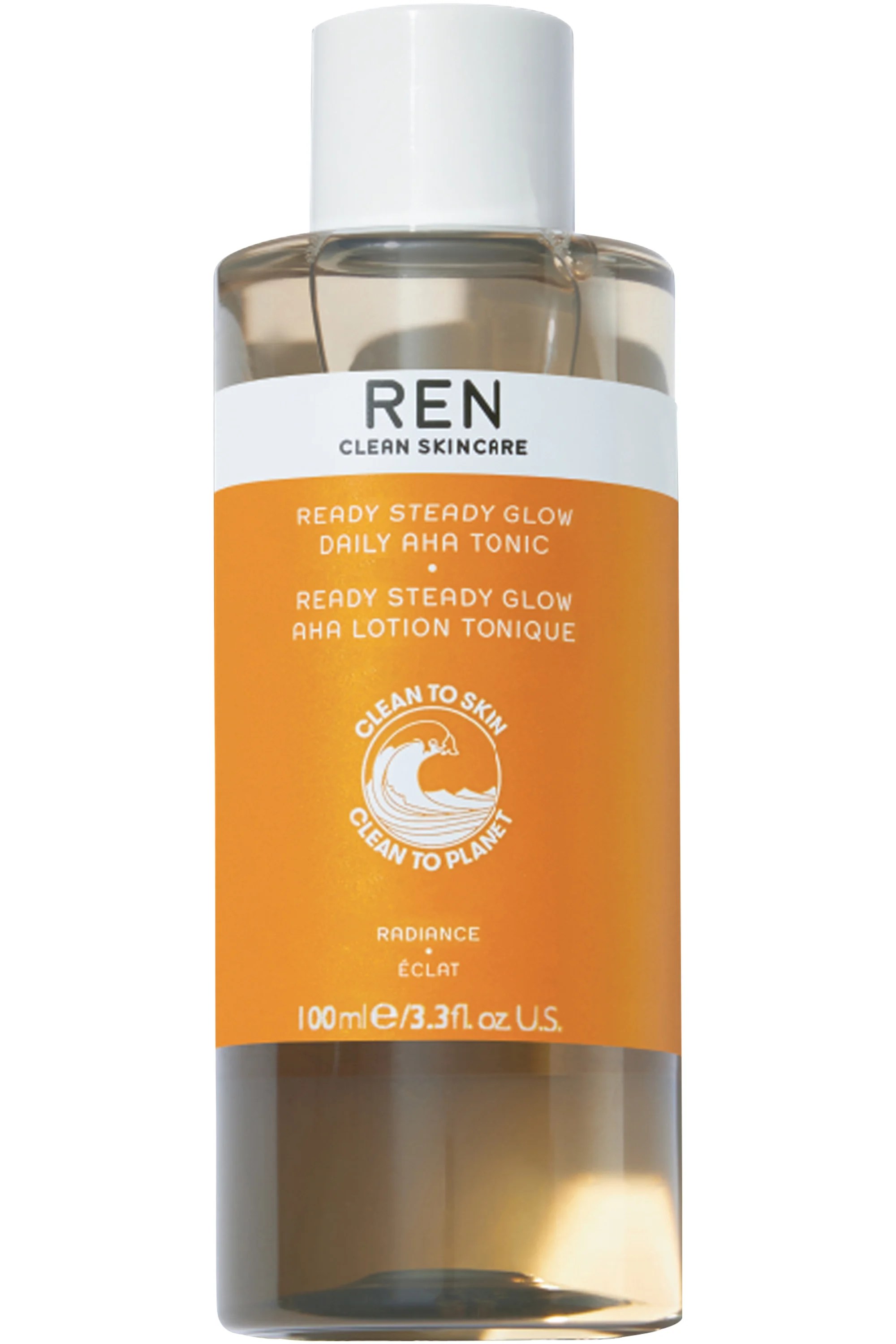 REN Lotion tonique radiance Ready Steady Glow AHA Blissim