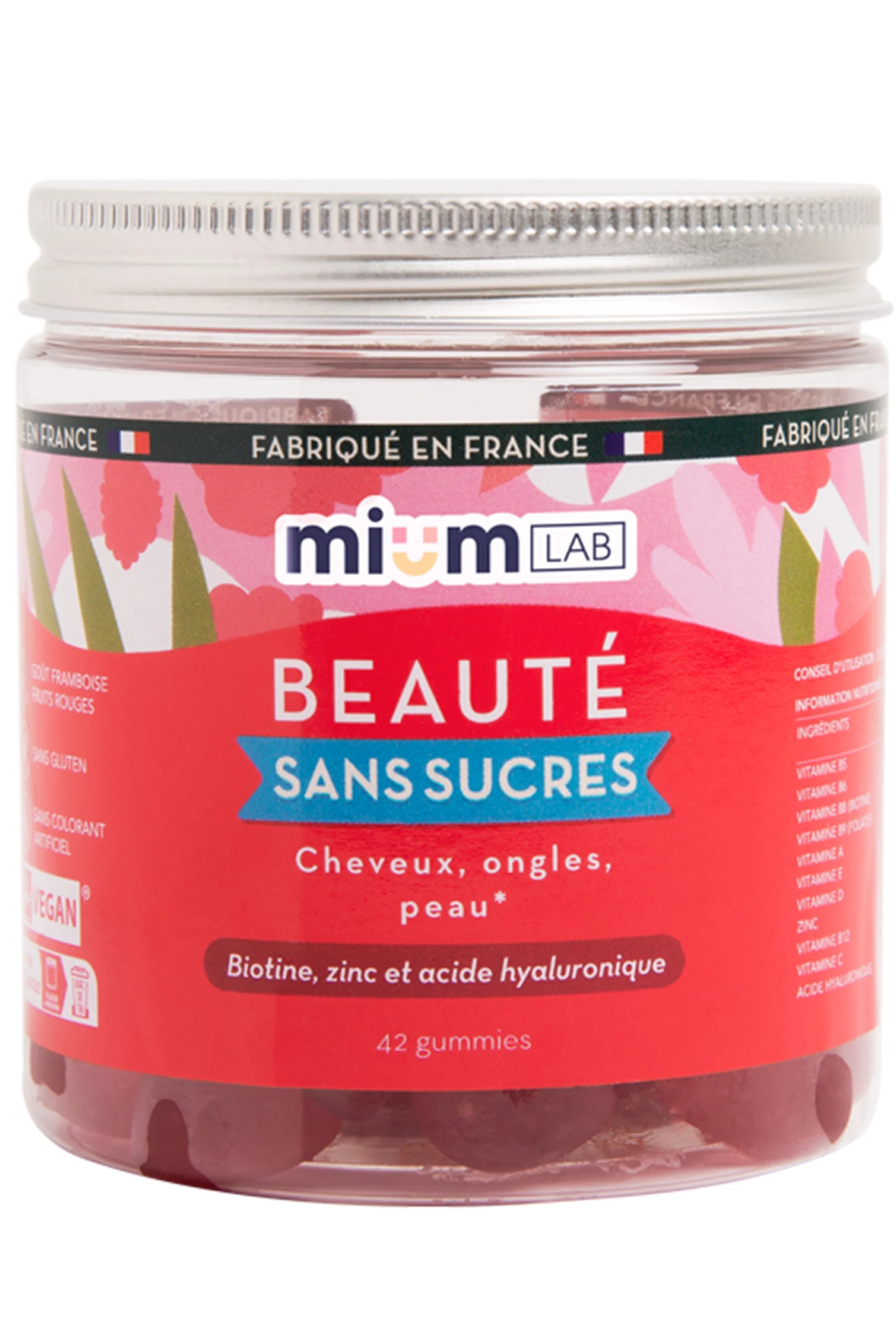 Mium Lab ex Les Miraculeux Compléments alimentaires gummies Beauté