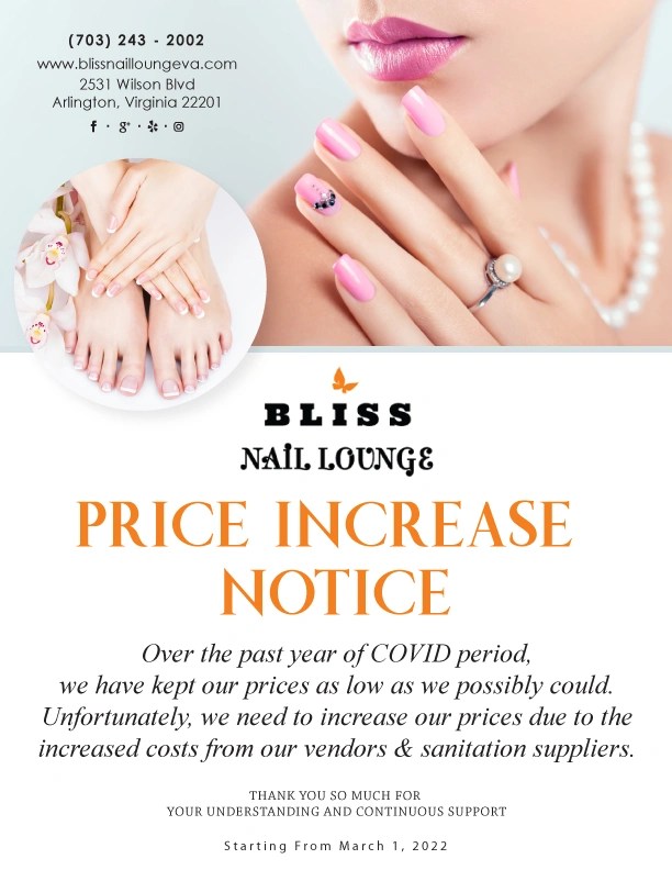 Nail Salon 22201 Bliss Nail Lounge of Arlington, Virginia Acrylic