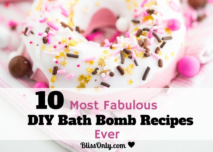 10 Most Fabulous DIY Bath Bomb Recipes Ever ! BlissOnly