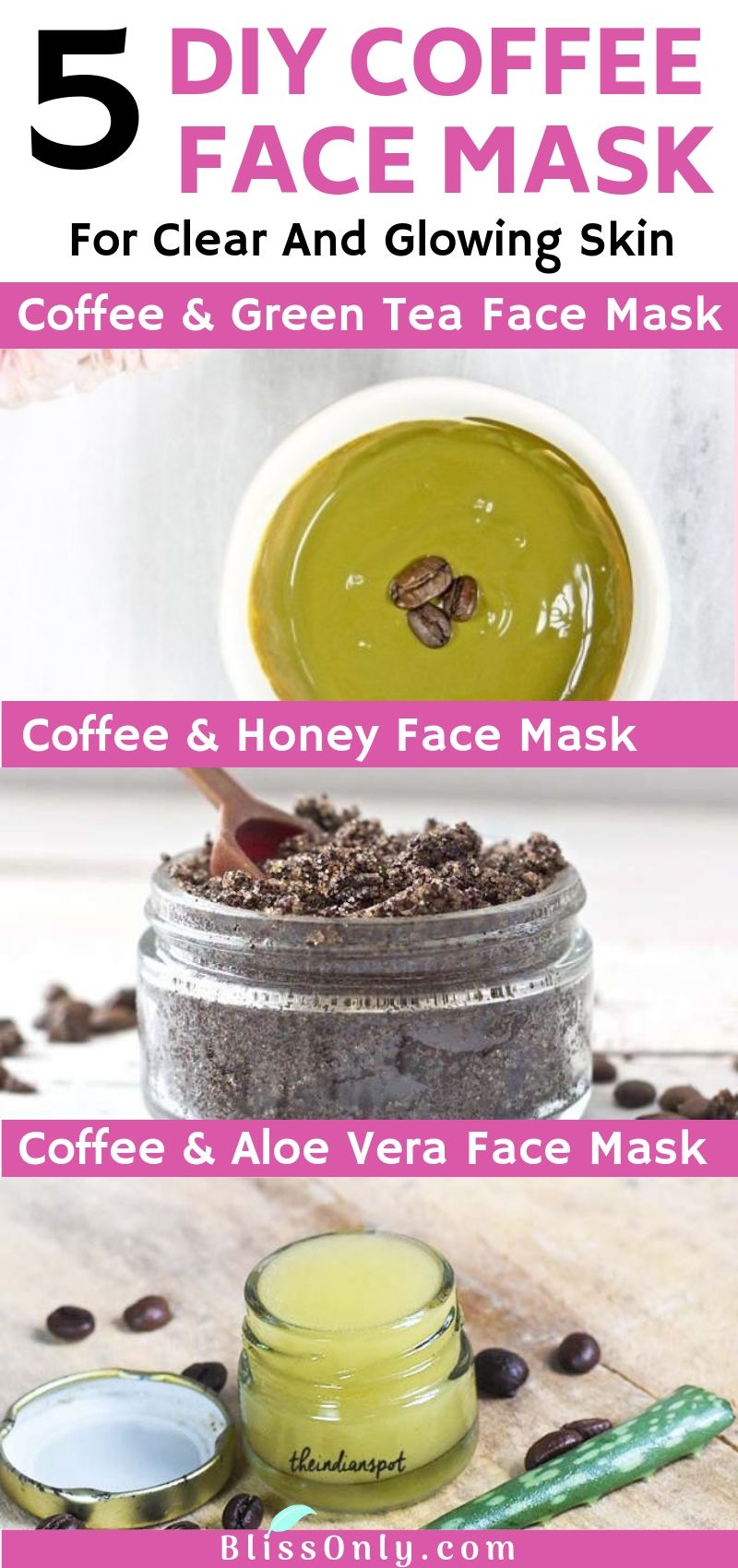 5 DIY Coffee Face Mask For Glowing Skin BlissOnly