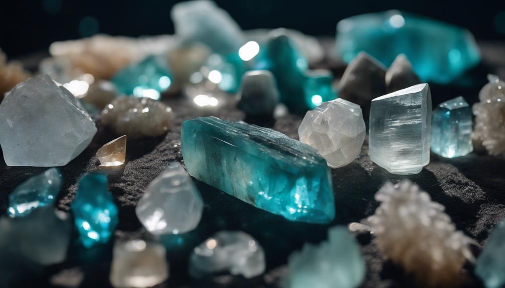 Which Crystals Cannot Be Charged in the Moonlight?