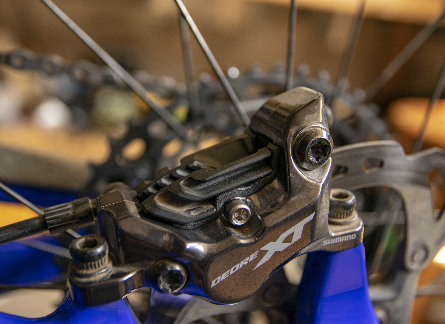 Tech Tip of the Week Quieting Shimano Brake Pad Rattle BLISTER