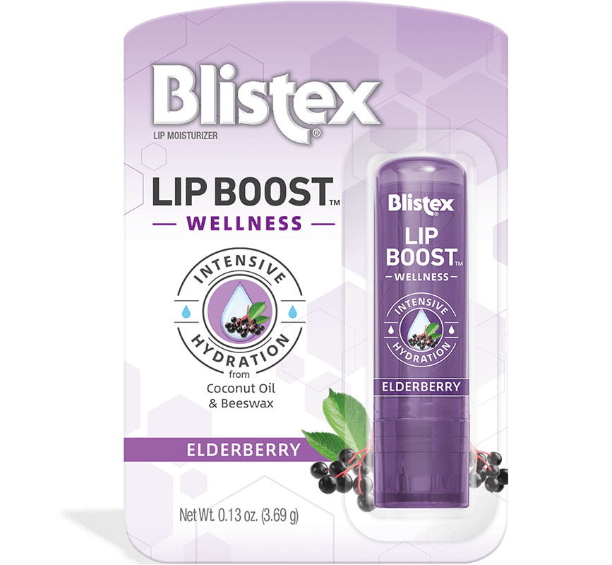 Lip Boost Wellness Elderberry Lip Balm Blistex