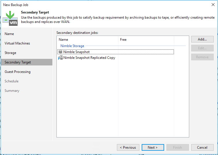 Nimble Storage integration · Veeam Best Practices Guide V9 U1