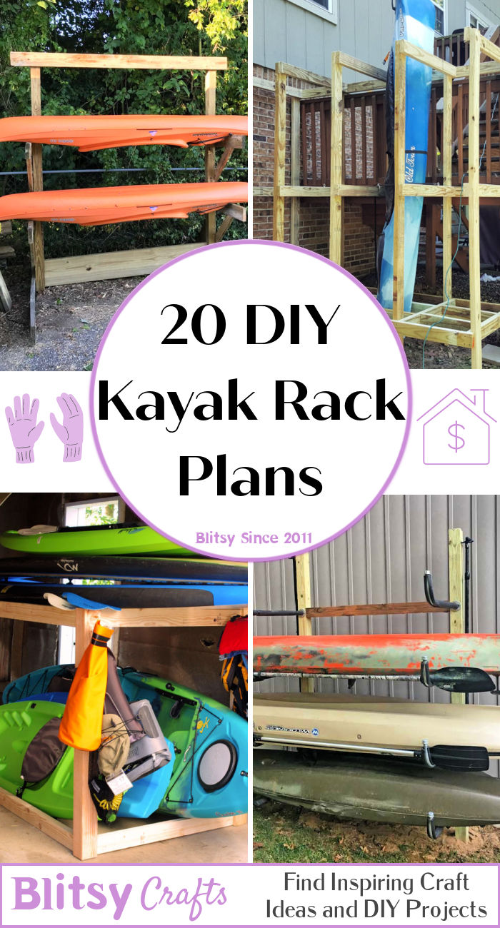 DIY Kayak Rack (20 Free Plans) - Blitsy
