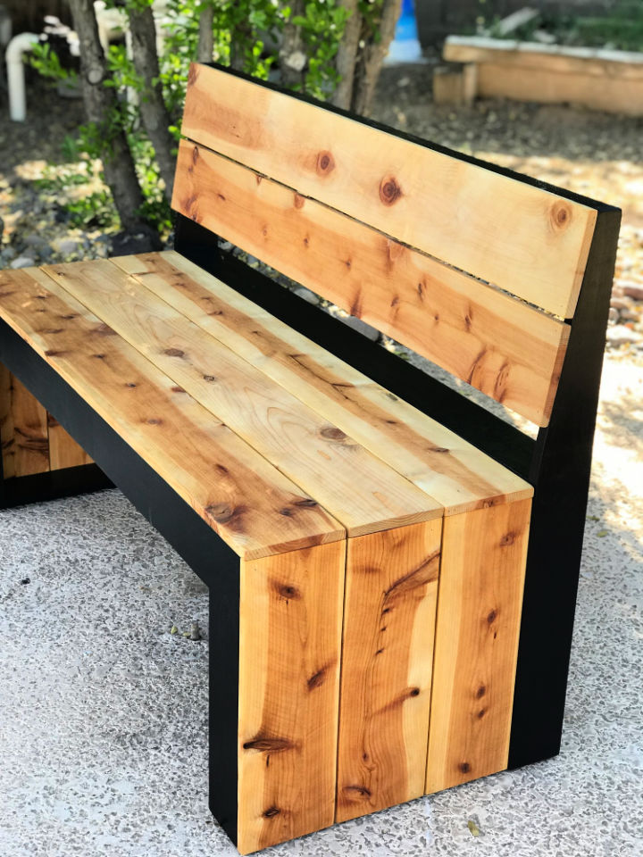 25 Free DIY Outdoor Bench Plans Blitsy