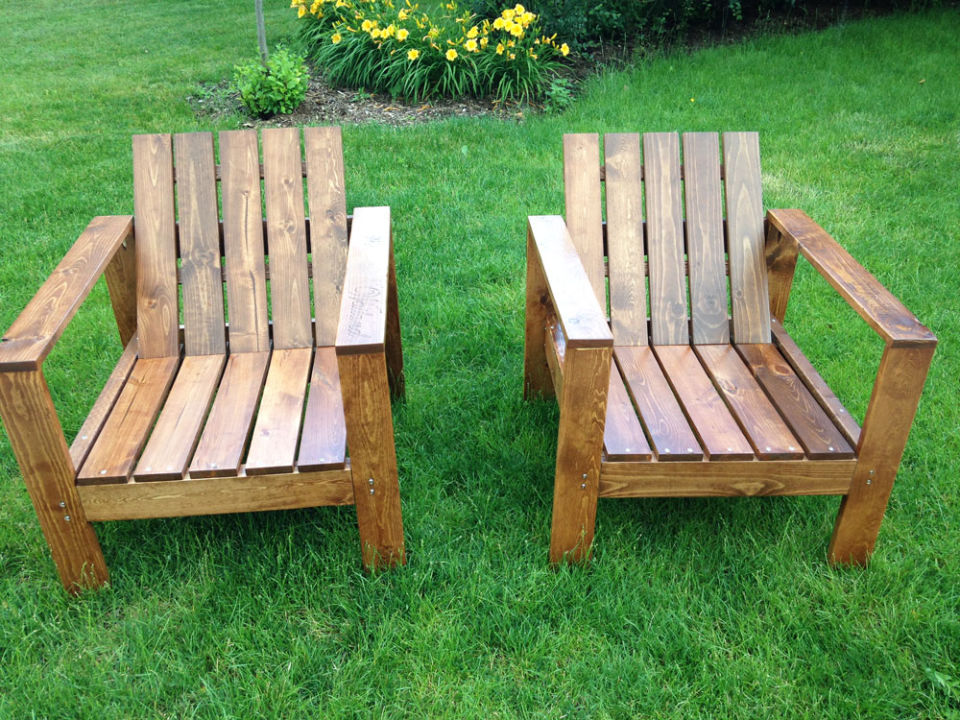 25 Free DIY Outdoor Chair Plans for Lawn, Patio and Garden