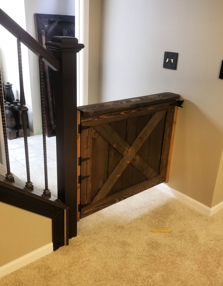 25 DIY Dog Gate Ideas and Plans Install Easy DIY Pet Gate