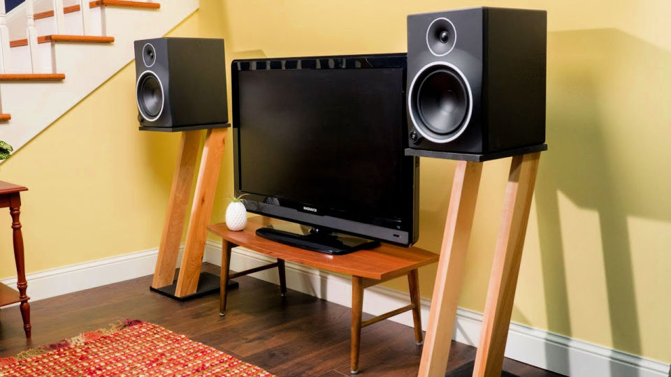DIY Speaker Stands (15 Ideas) Blitsy