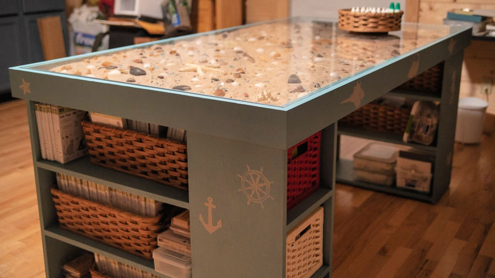 25 DIY Craft Table Ideas with Storage and Easy To Build Blitsy