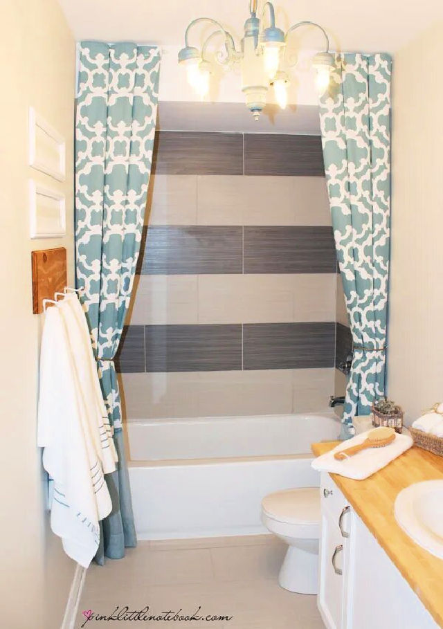 DIY Shower Curtain (25 Ideas) Blitsy