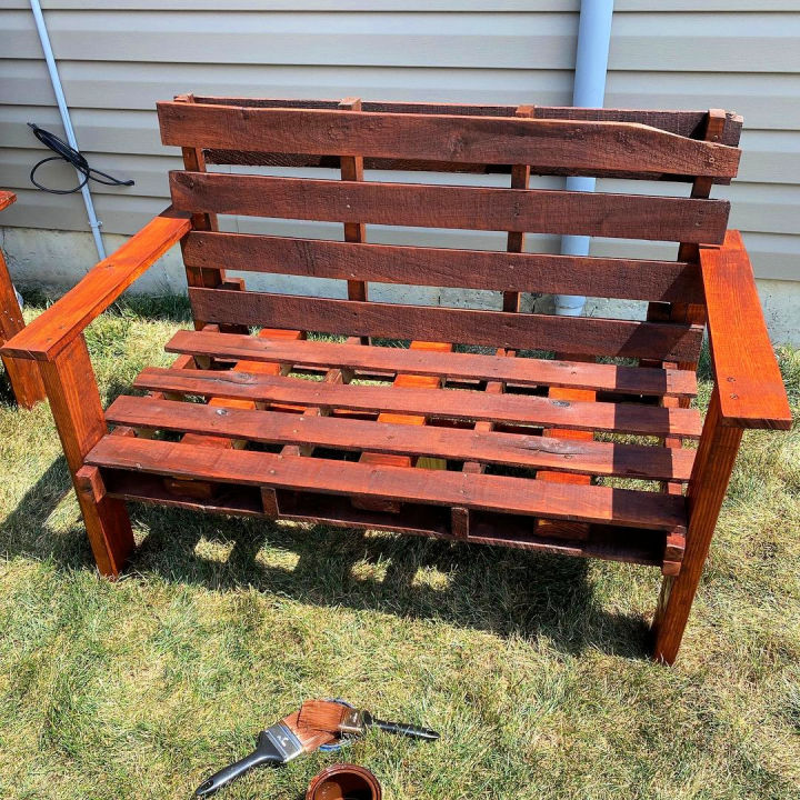 40 DIY Wood Pallet Bench Plans and Ideas Blitsy
