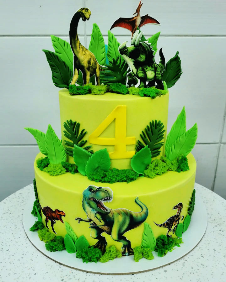 25 Amazing Dinosaur Cake Ideas Blitsy
