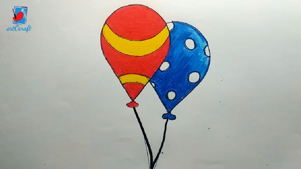 25 Easy Balloon Drawing Ideas How to Draw Balloons