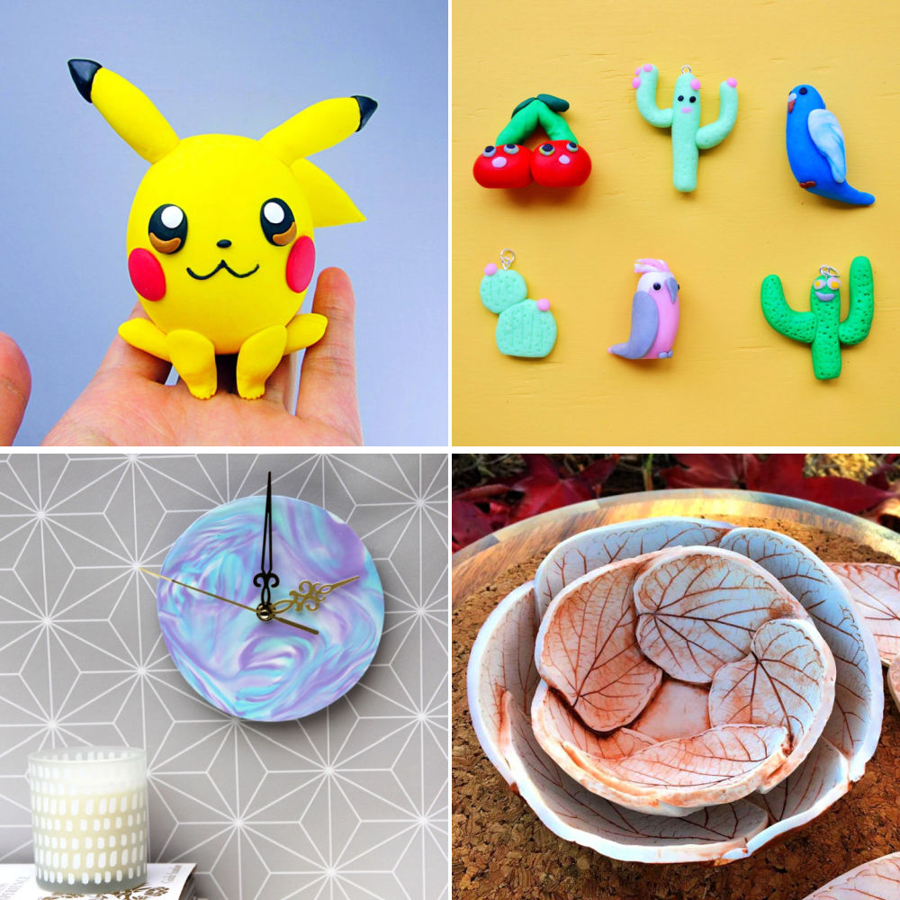 30 Best Polymer Clay Ideas and Crafts for Beginners Blitsy