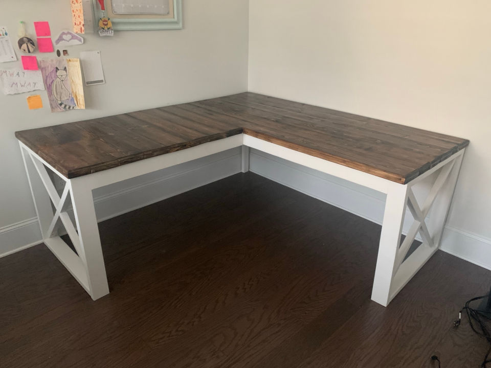 25 Free DIY L Shaped Desk Plans & Ideas Blitsy