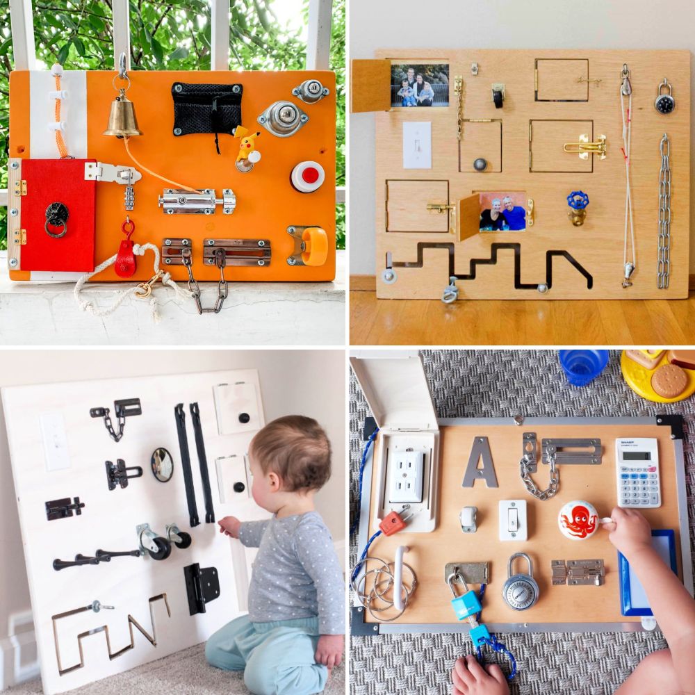 DIY Busy Board (15 Ideas) - Blitsy